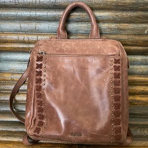 The Sak Brown Leather Backpack